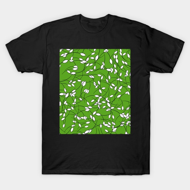 Green pattern T-Shirt by Hovek